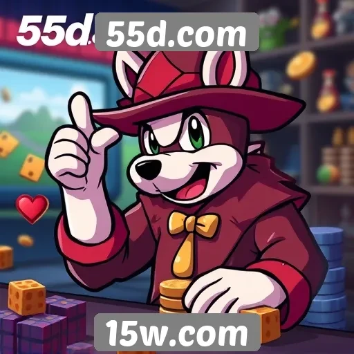 55d.com oferece diversas opções de jogos online