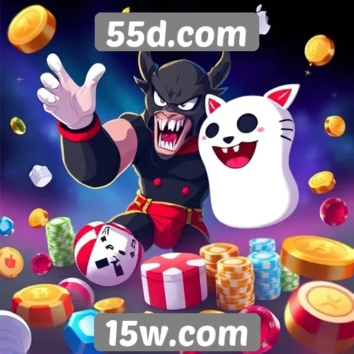 Opções de jogos disponíveis em 55d.com
